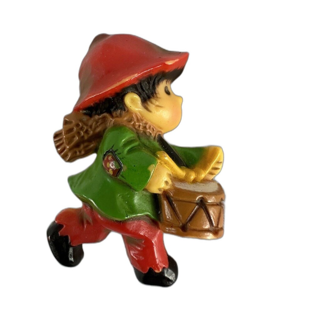 CHRISTMAS Pin HALLMARK Little Drummer Boy 1970s Vintage Rare Retro Collectible